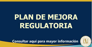 Aviso - Plan de Mejora Regulatoria