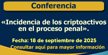 Conferencia IV: «Incidencia de los criptoactivos en el proceso penal».