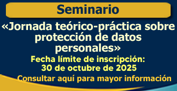 Videoconferencia Jornada teórico-práctica sobre protección de datos personales