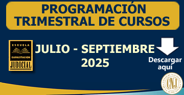  Programación Trimestral de Cursos 