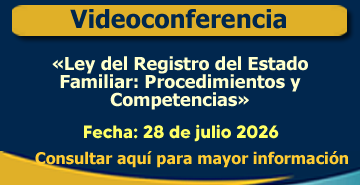 Ley del Registro del Estado Familiar: Procedimientos y Competencias