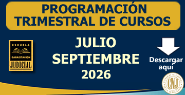Programación Trimestral de Cursos - Tercer Trimestre 2026
