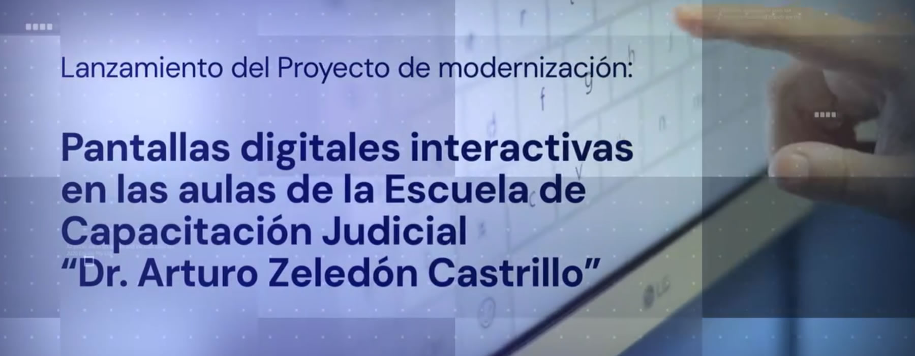 Modernización e Innovación en las Aulas de la ECJ.