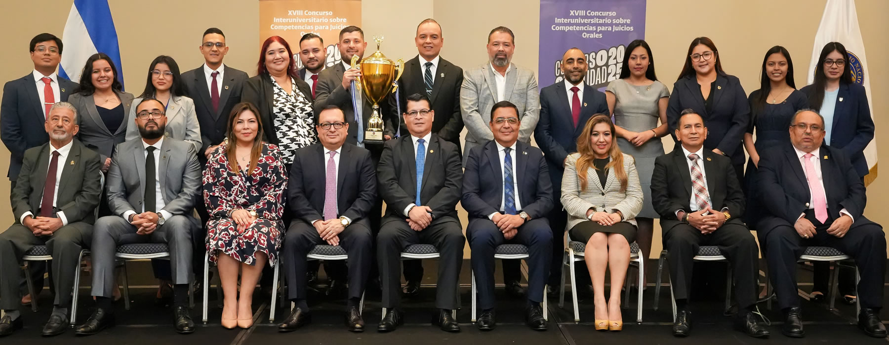 CNJ concluye con éxito la XVIII edición del Concurso Interuniversitario sobre Competencias para Juicios Orales.