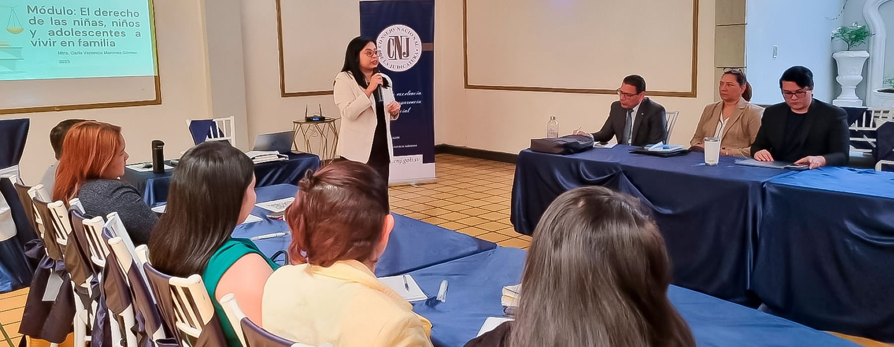 CNJ desarrolló jornada académica enfocada en los derechos de la NNA a vivir en familia.