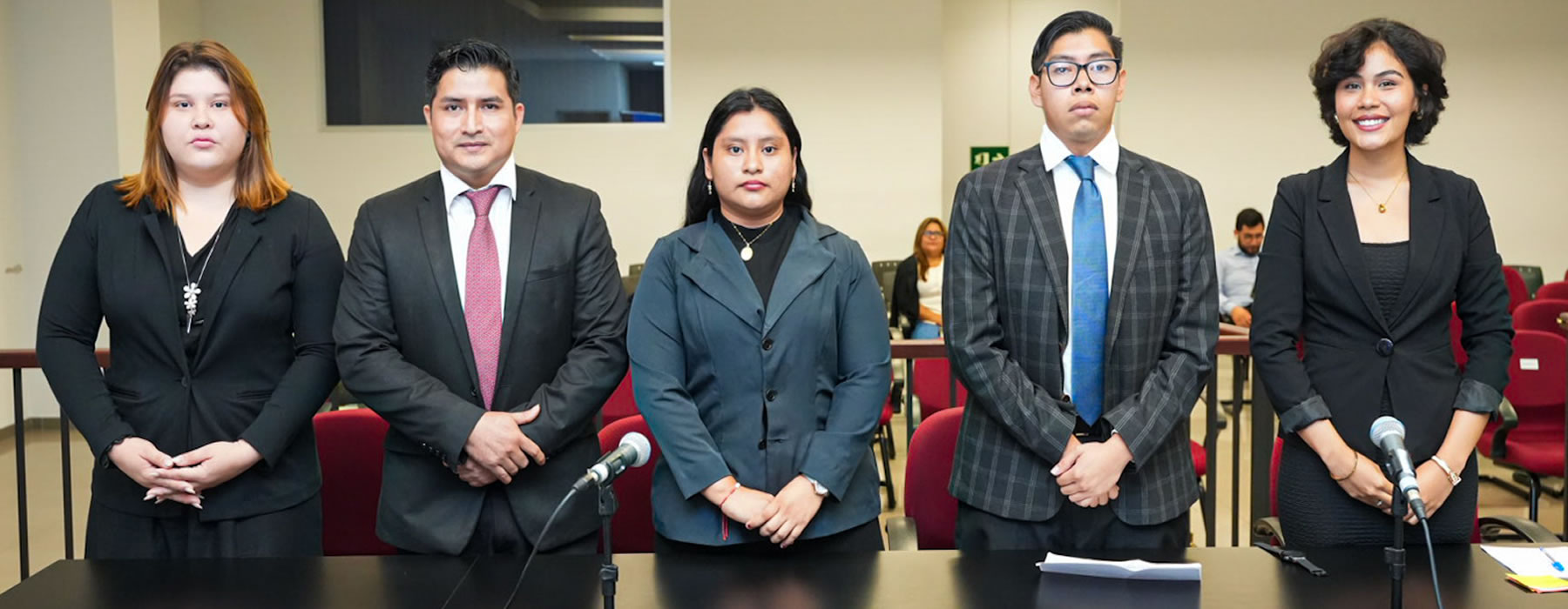 Universidades continúan demostrando sus habilidades en litigación oral durante la fase clasificatoria del Concurso Interuniversitario